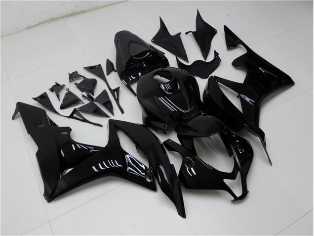 Noir Brillant Carénage Moto Honda CBR 600 RR 07-08 Noir Brillant Carénage Moto Honda CBR 600 RR 07-08