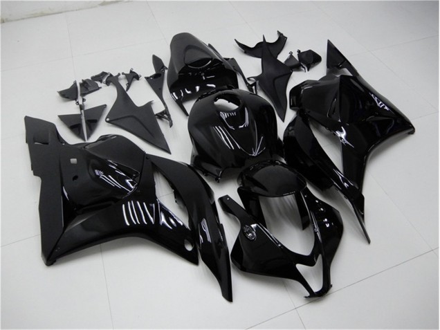 Noir Brillant Carénage Moto Honda CBR 600 RR 09-12 Noir Brillant Carénage Moto Honda CBR 600 RR 09-12