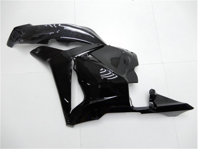 Noir Brillant Carénage Moto Honda CBR 600 RR 09-12 Noir Brillant Carénage Moto Honda CBR 600 RR 09-12
