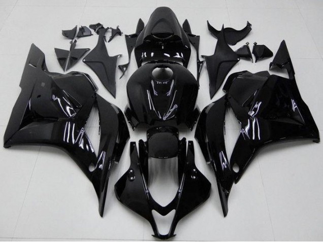 Noir Brillant Carénage Moto Honda CBR 600 RR 09-12 Noir Brillant Carénage Moto Honda CBR 600 RR 09-12