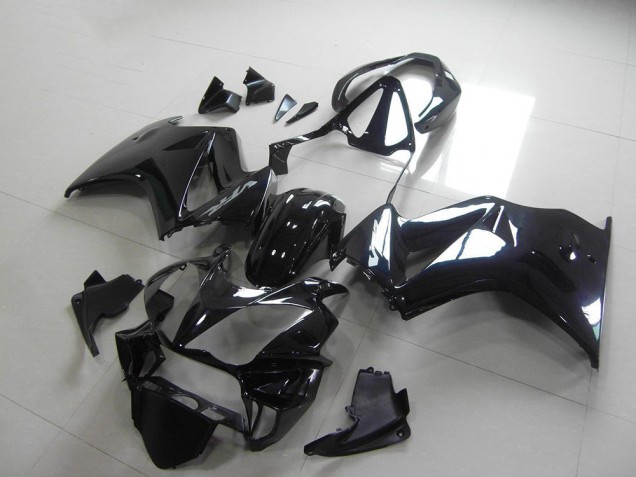 Noir Brillant Carénage Moto Honda VFR 800 02-13 Noir Brillant Carénage Moto Honda VFR 800 02-13