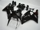 Noir Brillant Carénage Moto Kawasaki ZX6R 03-04 Noir Brillant Carénage Moto Kawasaki ZX6R 03-04