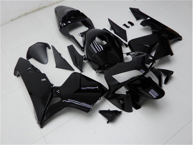 Noir Brillant Carénages Moto Honda CBR 600 RR 03-04