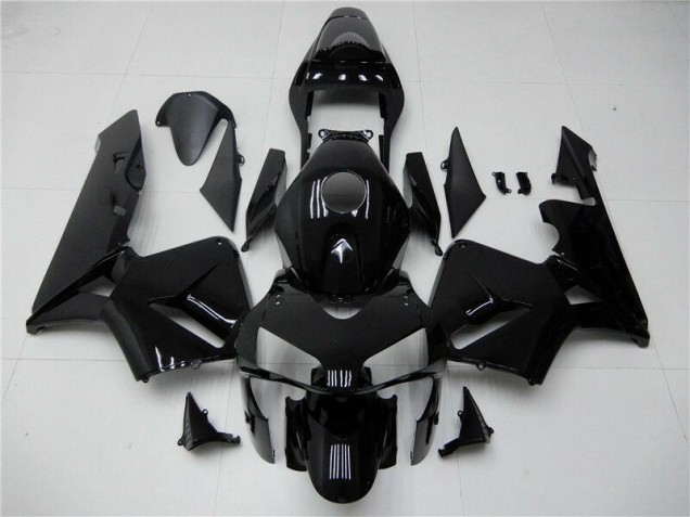 Noir Brillant Carénages Moto Honda CBR 600 RR 03-04