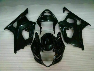 Noir Brillant Carénages Moto Suzuki GSXR 1000 K3 03-04