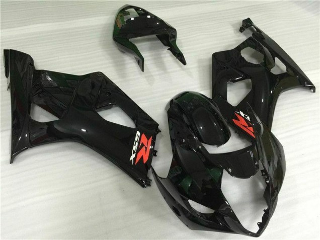 Noir Brillant Carrosserie Moto Suzuki GSXR 1000 K3 03-04 Noir Brillant Carrosserie Moto Suzuki GSXR 1000 K3 03-04