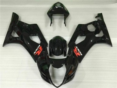 Noir Brillant Carrosserie Moto Suzuki GSXR 1000 K3 03-04