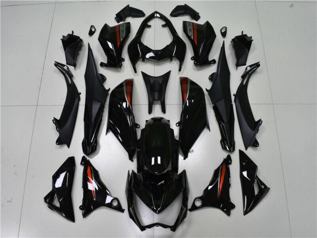 Noir Carénage Moto Kawasaki Z800 13-16 Noir Carénage Moto Kawasaki Z800 13-16