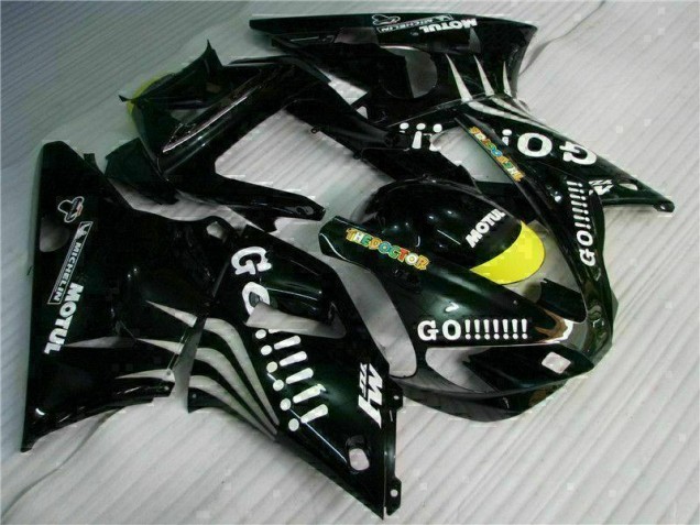 Noir Carénage Moto Yamaha R1 00-01 Noir Carénage Moto Yamaha R1 00-01