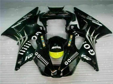 Noir Carénage Moto Yamaha R1 00-01