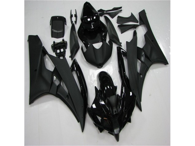Noir Carénages Moto Yamaha R6 06-07