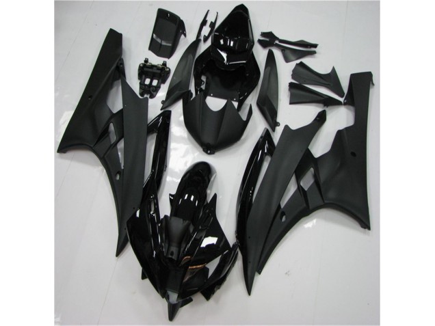 Noir Carénages Moto Yamaha R6 06-07
