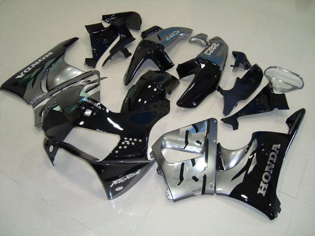 Noir Gris Carénage Moto Honda CBR 900 RR 919 98-99 Noir Gris Carénage Moto Honda CBR 900 RR 919 98-99