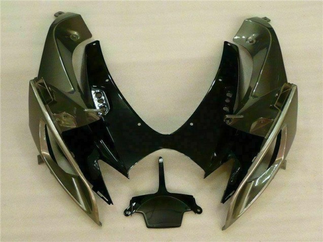 Noir Gris Carénage Moto Suzuki GSXR 600 / 750 K6 06-07 Noir Gris Carénage Moto Suzuki GSXR 600 / 750 K6 06-07