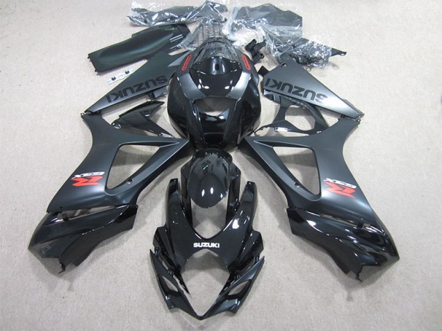Noir Kit Carénages Motos & Plastique Suzuki GSXR 1000 K7 07-08 Noir Kit Carénages Motos & Plastique Suzuki GSXR 1000 K7 07-08
