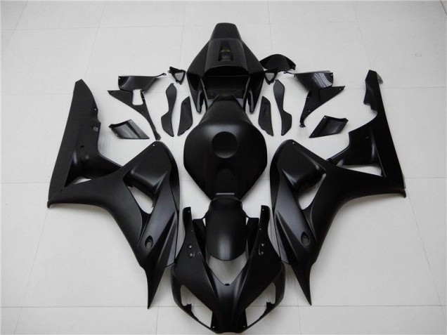 Noir Mat Carénage Moto Honda CBR 1000 RR 06-07 Noir Mat Carénage Moto Honda CBR 1000 RR 06-07