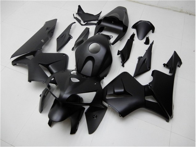 Noir Mat Carénage Moto Honda CBR 600 RR 05-06 Noir Mat Carénage Moto Honda CBR 600 RR 05-06