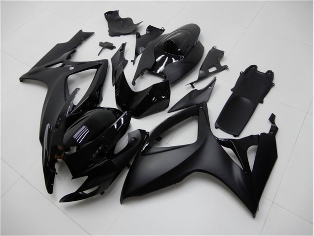 Noir Mat Carénage Moto Suzuki GSXR 600 / 750 K6 06-07 Noir Mat Carénage Moto Suzuki GSXR 600 / 750 K6 06-07