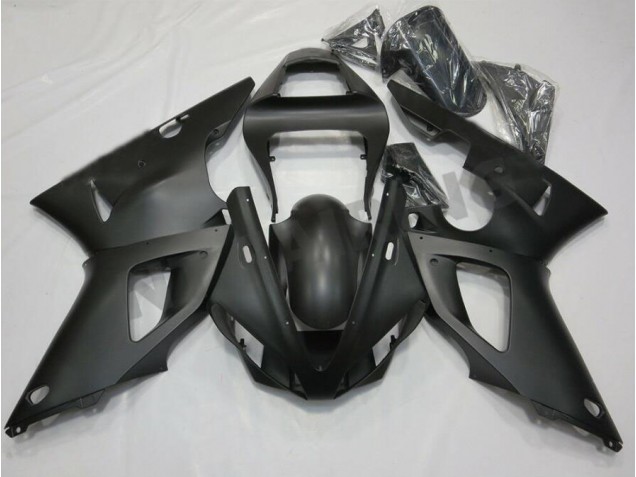 Noir Mat Carénage Moto Yamaha R1 00-01 Noir Mat Carénage Moto Yamaha R1 00-01