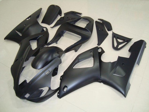 Noir Mat Carénages Moto Yamaha R1 00-01
