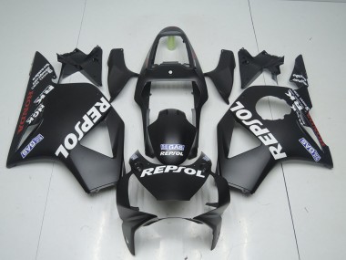 Noir Mat Repsol Carénage Moto Honda CBR 900 RR 954 02-03