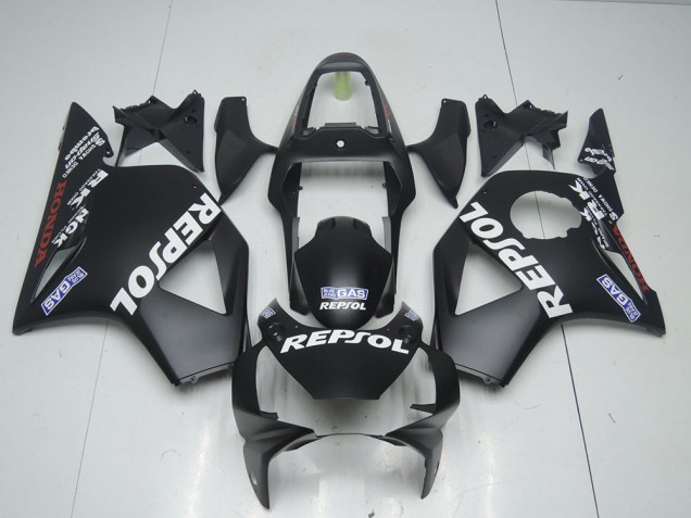 Noir Mat Repsol Carénage Moto Honda CBR 900 RR 954 02-03 Noir Mat Repsol Carénage Moto Honda CBR 900 RR 954 02-03