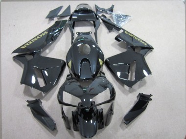 Noir Or Décalque Carénages Moto Honda CBR 600 RR 03-04