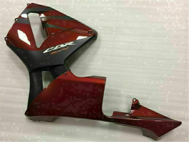 Noir Rouge Carénage Moto Honda CBR 600 RR 03-04 Noir Rouge Carénage Moto Honda CBR 600 RR 03-04