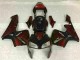Noir Rouge Carénage Moto Honda CBR 600 RR 03-04 Noir Rouge Carénage Moto Honda CBR 600 RR 03-04