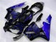Noir avec Bleu Flamme Carénage Moto Honda CBR 600 RR 03-04 Noir avec Bleu Flamme Carénage Moto Honda CBR 600 RR 03-04
