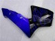 Noir avec Bleu Flamme Carénage Moto Honda CBR 600 RR 03-04 Noir avec Bleu Flamme Carénage Moto Honda CBR 600 RR 03-04