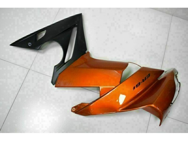Orange Carénage Moto Kawasaki EX650 09-11 Orange Carénage Moto Kawasaki EX650 09-11