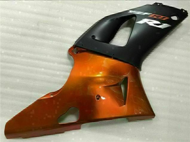 Orange Carénage Moto Yamaha R1 00-01