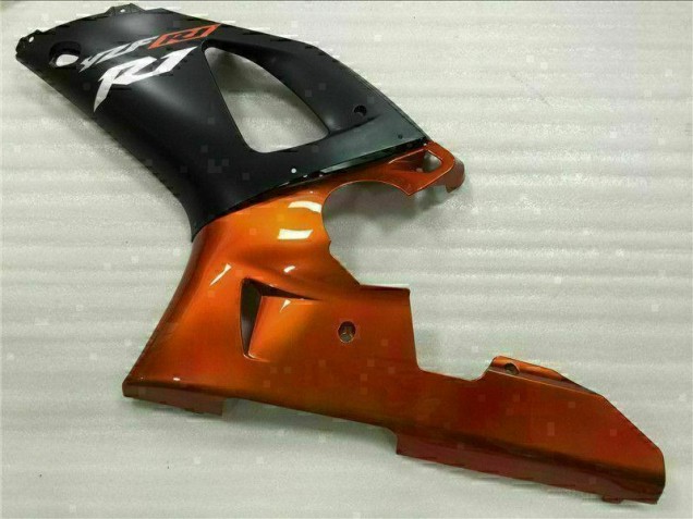 Orange Carénage Moto Yamaha R1 00-01