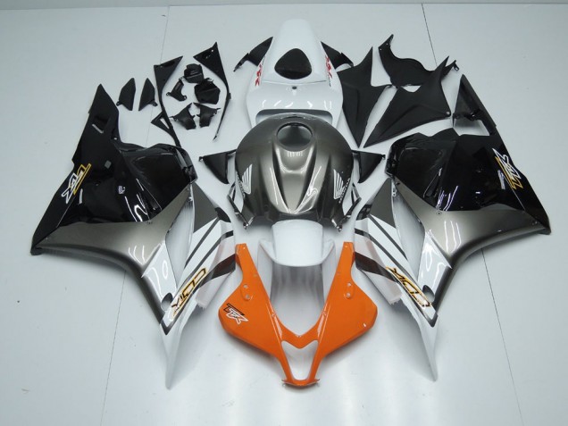 Orange Gris Noir Carénage Moto Honda CBR 600 RR 09-12 Orange Gris Noir Carénage Moto Honda CBR 600 RR 09-12