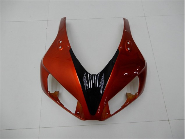 Orange Noir Carénage Moto Honda CBR 1000 RR 06-07 Orange Noir Carénage Moto Honda CBR 1000 RR 06-07