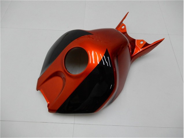 Orange Noir Carénage Moto Honda CBR 1000 RR 06-07 Orange Noir Carénage Moto Honda CBR 1000 RR 06-07