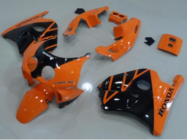 Orange Noir Carénage Moto Honda CBR 250 RR MC22 91-98