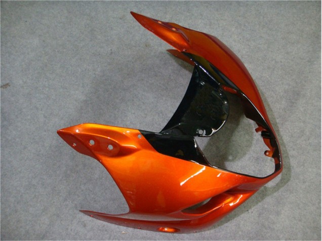 Orange Noir Carénage Moto Suzuki GSXR 1000 K3 03-04 Orange Noir Carénage Moto Suzuki GSXR 1000 K3 03-04