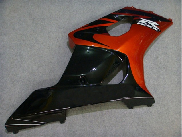 Orange Noir Carénage Moto Suzuki GSXR 1000 K3 03-04 Orange Noir Carénage Moto Suzuki GSXR 1000 K3 03-04