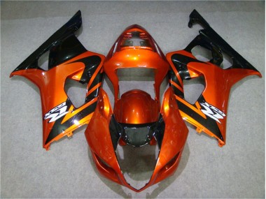 Orange Noir Carénage Moto Suzuki GSXR 1000 K3 03-04