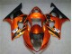 Orange Noir Carénage Moto Suzuki GSXR 1000 K3 03-04 Orange Noir Carénage Moto Suzuki GSXR 1000 K3 03-04