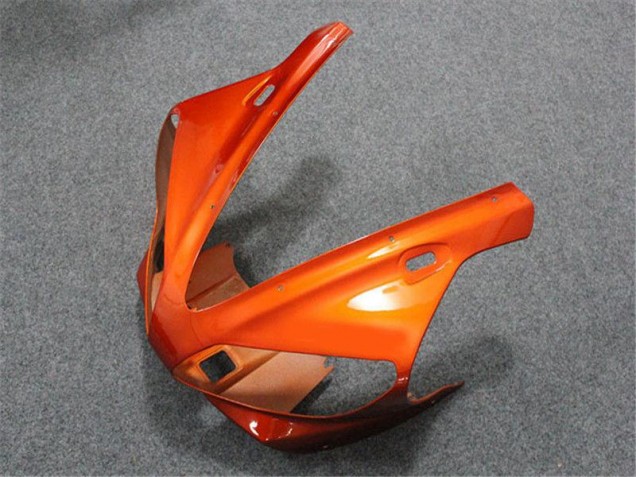 Orange Noir Carénage Moto Yamaha R1 00-01 Orange Noir Carénage Moto Yamaha R1 00-01