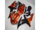 Orange Noir Carénage Moto Yamaha R1 02-03 Orange Noir Carénage Moto Yamaha R1 02-03