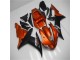 Orange Noir Carénage Moto Yamaha R1 02-03 Orange Noir Carénage Moto Yamaha R1 02-03