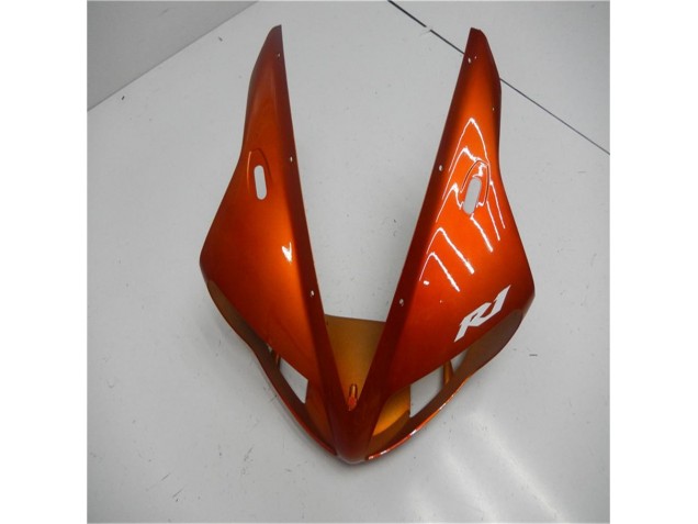 Orange Noir Carénage Moto Yamaha R1 02-03 Orange Noir Carénage Moto Yamaha R1 02-03
