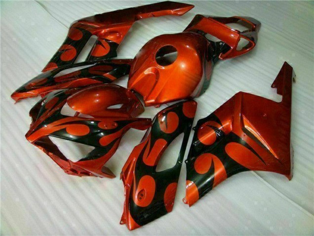 Orange Noir Carénages Moto Honda CBR 1000 RR 04-05 Orange Noir Carénages Moto Honda CBR 1000 RR 04-05