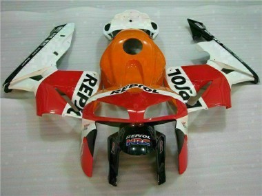 Orange Noir Repsol Carénages Moto Honda CBR 600 RR 05-06