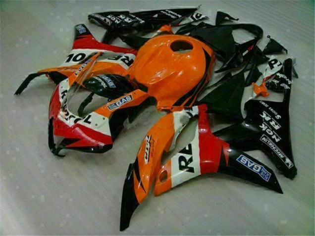 Orange Noir Repsol Carénages Moto Honda CBR 600 RR 07-08 Orange Noir Repsol Carénages Moto Honda CBR 600 RR 07-08