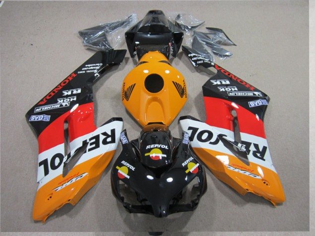Orange Rouge Repsol Carénage Moto Honda CBR 1000 RR 04-05 Orange Rouge Repsol Carénage Moto Honda CBR 1000 RR 04-05